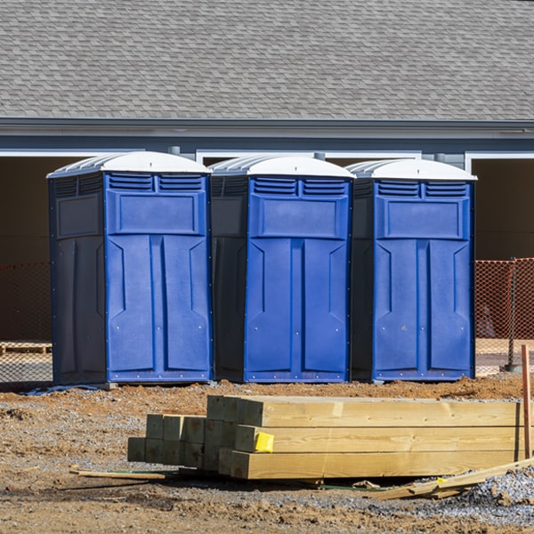 is there a specific order in which to place multiple porta potties in Worcester PA
